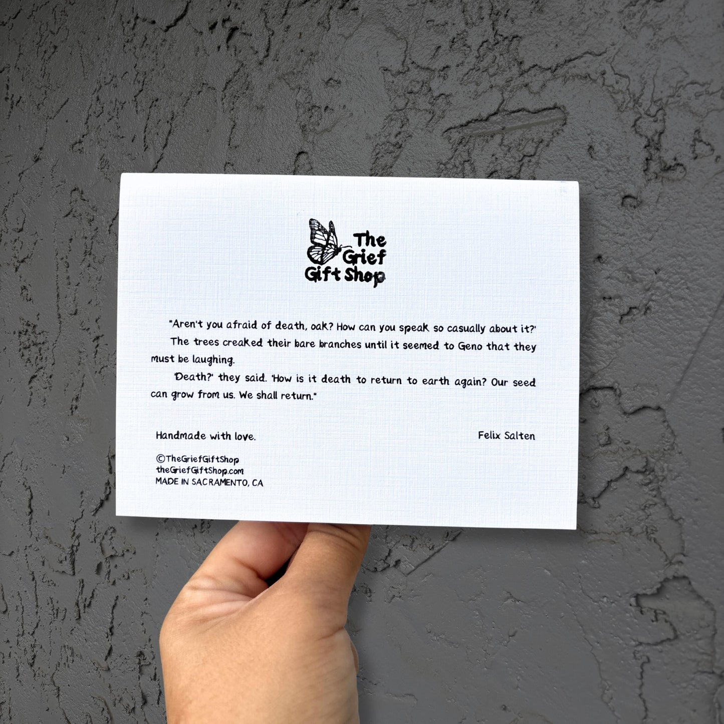 Where love was planted, still it grows - Sympathy Card