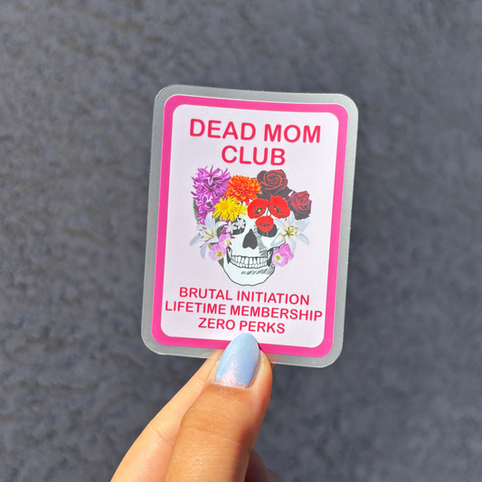 Clear Waterproof Vinyl Sticker 2x3"