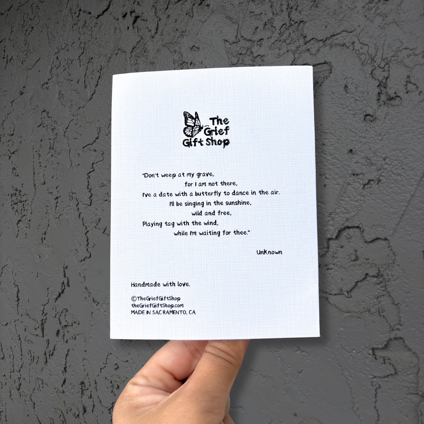 Until you meet again - Sympathy Card